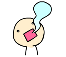 Difficult nuances transmitted sticker #10668396