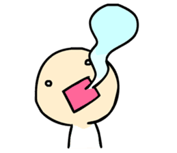 Difficult nuances transmitted sticker #10668396