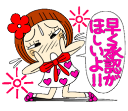 Castor bean-chan 36 sticker #10668462