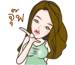 Mookie 2 (crazy girl) sticker #10668844