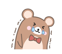 Mr. pleasant bear sticker #10668862
