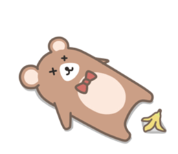 Mr. pleasant bear sticker #10668866