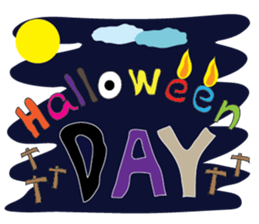 Halloween day(Happy) sticker #10669013