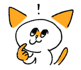 Cat to react instead sticker #10669056