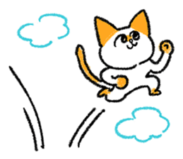 Cat to react instead sticker #10669080