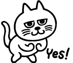 I am a cat.Thank you.7!(English) sticker #10669136