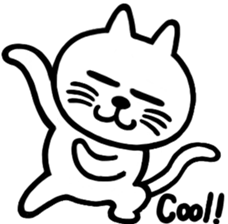 I am a cat.Thank you.7!(English) sticker #10669139
