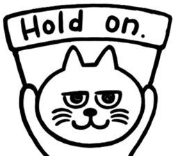 I am a cat.Thank you.7!(English) sticker #10669145