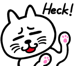 I am a cat.Thank you.7!(English) sticker #10669149