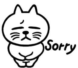 I am a cat.Thank you.7!(English) sticker #10669154