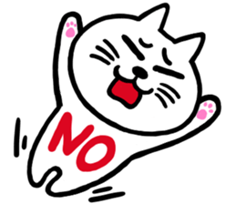 I am a cat.Thank you.7!(English) sticker #10669156