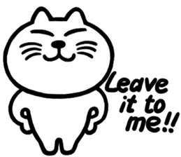 I am a cat.Thank you.7!(English) sticker #10669161