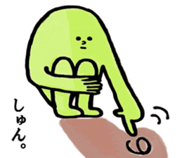 mistery colorful creature sticker #10670681