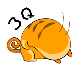 Working_Cat sticker #10671029