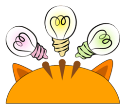 Working_Cat sticker #10671046