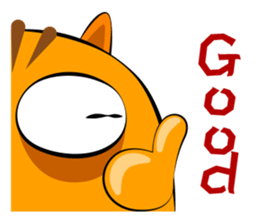 Working_Cat sticker #10671047