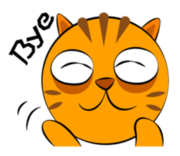 Working_Cat sticker #10671055