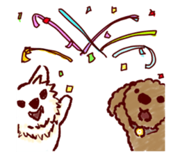 [Letts Go MARON] Sticker by DEAR PUPPY sticker #10671092