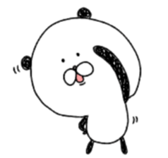 Mr.Panda(person who likes hot things) sticker #10671237