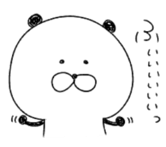 Mr.Panda(person who likes hot things) sticker #10671240