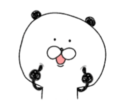 Mr.Panda(person who likes hot things) sticker #10671242