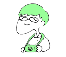 Noguchi and Oshima Boys sticker #10671404