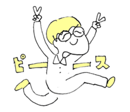 Noguchi and Oshima Boys sticker #10671407