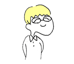 Noguchi and Oshima Boys sticker #10671414