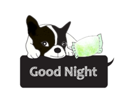 Mr.French Bulldog sticker #10671828