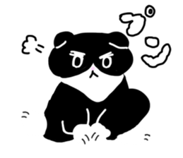 Zucco's white and black cat Sticker sticker #10671897