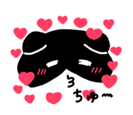 Zucco's white and black cat Sticker sticker #10671903