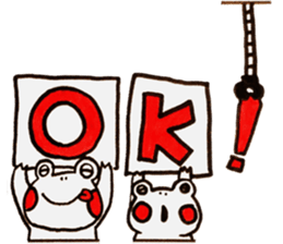 Frog Pyonkichi sticker #10672081