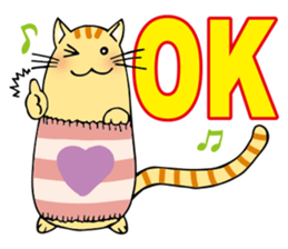 Very cute! Berry band Cat. sticker #10672514