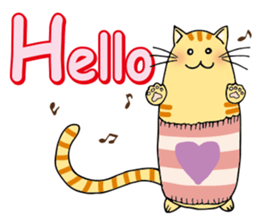 Very cute! Berry band Cat. sticker #10672515