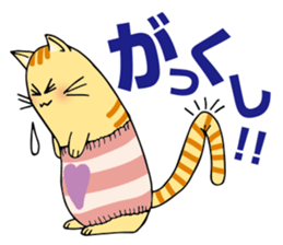 Very cute! Berry band Cat. sticker #10672526