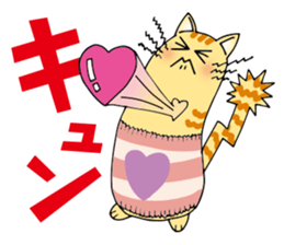 Very cute! Berry band Cat. sticker #10672527