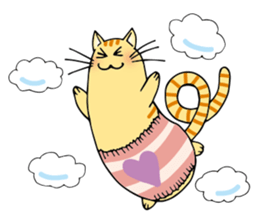 Very cute! Berry band Cat. sticker #10672528