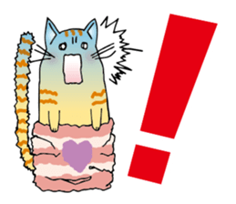 Very cute! Berry band Cat. sticker #10672532