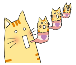 Very cute! Berry band Cat. sticker #10672541