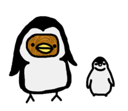 Fingerprint Chick sticker #10672562