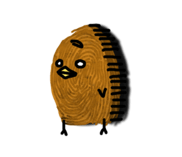 Fingerprint Chick sticker #10672570
