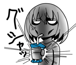 I've been accumulated stress. sticker #10672791