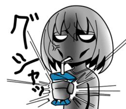 I've been accumulated stress. sticker #10672791