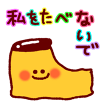 yururi Pudding Sticker sticker #10672952