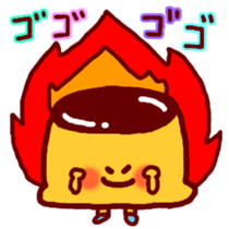 yururi Pudding Sticker sticker #10672956