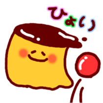 yururi Pudding Sticker sticker #10672961