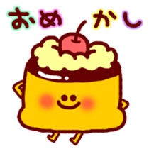 yururi Pudding Sticker sticker #10672968