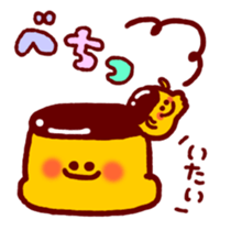 yururi Pudding Sticker sticker #10672973