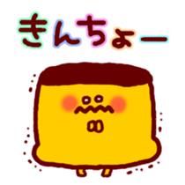 yururi Pudding Sticker sticker #10672975
