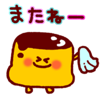 yururi Pudding Sticker sticker #10672981